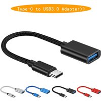 Universal OTG USB 3.0 Adapter Cable Type C Male To USB A Female Usb Data Cord OTG Adapter For Macbook iPhone Xiaomi Mobile Phone