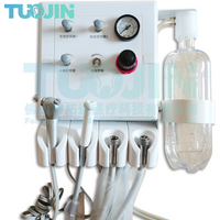 Wall Hanging Dental Lab Portable Weak Suction Type Turbine Unit Portable Testing Turbine Dental Instrument Accessories Product