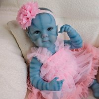19inch Silicone Baby Doll Reborn Girl Avatar Bettie Soft Vinyl Newborn Baby Hand Painted 3D Skin Tone Muñecas Bebe Reborn Dolls