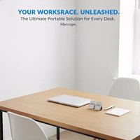 Laptop Stand Mini Holder Foldable Portable Invisible Bracket Adjustable Angle Ultra Light for Office Home Travel