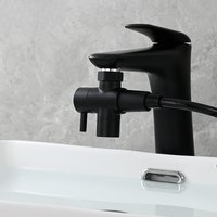 Brass Faucet Diverter Valve Kitchen Sink Faucet Valve Splitter with Aerator Sink Hose Connector M22 to M24