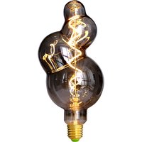 TIANFAN Vintage Led Bulb Small Bubble 4W φ95mm Dimmable 110V 220V Edison Led Filament Decorative Light Bulb E26 E27 Smoke