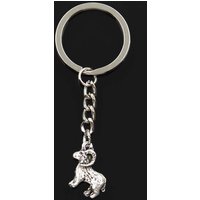 Fashion Keychain 23x19mm Goat Ram Pendants DIY Men Jewelry Car Key Chain Ring Holder Souvenir For Gift