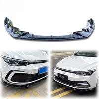 New Design 2019 To 2023 for Volkswagen VW Golf 8 MK8 Ⅷ R GTI GTD GTE Front Bumper Lip Diffuser Splitters Body By ABS Body Kit
