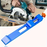 1Pc/2Pcs High-Quality Adjustable Cutting Machine Base Guide Rail Abs Circular Saw Milling Positioning Clamp Locking Tool Holder, Halloween and Christmas Gift for Husband, Dad, Men
