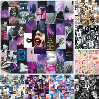 50PCS Colorful Realistic Personalized Landscape Ins Style Graffiti Stickers for Bicycle Hand Account Pencil Case Decals