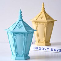 Star Moon Relief Candle Jar Silicone Mold DIY Eid Ornaments Hexagon Flowerpot Molds Plaster Resin Storage Box Crafts Making