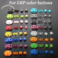 1 Set Of Colorful Replacement Button Kit Suitable For Porect GBP Game Console Switch Button Replacement DIY Color Keys
