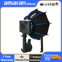 amaran Ray 60c 60W full-color Ultra-slim Ultra-lightweight Bowens Mount COB Photography Light Supports Cable-free Operation