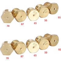 5/10 Pcs Burner Gas Hob Lpg Conversion Kits Jets Nozzles Propane Injectors New For 50 65 70 87 95 Gas Stove Brass Nozzle