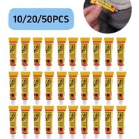 10-50PC Car Motorcycle Bicycle Tire Repairing Glue Inner Tube Puncture Repair Glue Agent Emergency Portable Tyre Vulcanized Glue