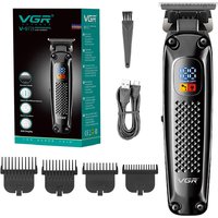 Original VGR Cordless Professional Hair Trimmer For Men Beard Trimmer USB Electric Hair Clipper Edge Razor Hair Cutter Machine