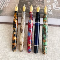 2026 ADMOK 757/ M757 Piston Fountain Pens No.6 Schmidt Tip 0.38EF 0.5F 0.7M B Gift Premium Business Present