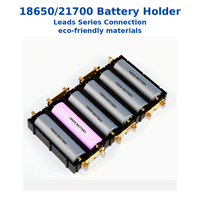 18650/21700 Splicable Battery Box 18650/21700 Battery Case Solder-free Battery Slot Battery Pack Protection Board Copper 15A