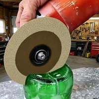 Thin Diamond Saw Blade For Angle Grinder High Temp Resistant Low Vibration Cuts Glass/Jade/Ceramic Accessories
