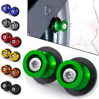 For Kawasaki Ninja ZX6R ZX636 250SL 250 300 400 650 1000SX Motorcycle Swingarm Spools Rear Stands Screw Sliders Accessories