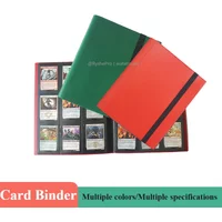 4/9/12 Pockets Trading Card Binder Album Display Holder Double Sided Storage Book Compatible with Gaming Cards Yugioh MTG TCG