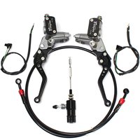 22mm Motorcycle Hydraulic Clutch Kit Brake Master Cylinder Kit For Honda Yamaha Kawasaki Suzuki Dirt Bike Sport Bike Scooter