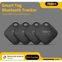 RSH Official Brand 1/ 4PCS GPS Tracker Android Positioning Device Cool Fashion Vehicle locator Pet Tracker via Google's Find Hub