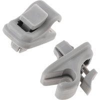 2Pcs Plastic Car Visor Clips Vanity Mirror Buckle Fastener Fit for Suzuki SX4 Swift Alto for VITARA for SIDEKICK 84851-77K00-6GS