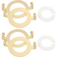 2 set Lampshade Accessories Lamp Shade Adapter Ring Reducer For Light Fixtures Table Lamp Shades Replacement Parts