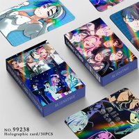 30pcs 92pcs/Set Korean Manga Alien Stage Card Anime Games Luka till Ivan Mizi Sua Character LOMO Card Fan Collection Gift