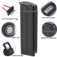 AliExpress NONE New Silver Fish Battery Case MAX 70pcs 18650 Cell Battery Box for Ebike Battery Large Shell Case for Electric Bicycles Folding