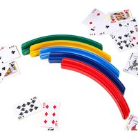 New Two-Layer Card Holder Expandable Portable Expandable Card Holder ABS Multi-Functional Hands Free Card Holder Party