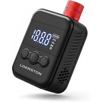 AliExpress LOERSTON Mini Portable Electric Air Pump Digital Inflator 130PSI MTB Road Bike Accessories For Bike Schrader Presta Tires