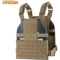 Tactical Vest Outdoor Lightweight Vests Molle Plate Carrier Magazine Airsoft Paintball CS Protective Lightweight Vest