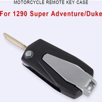 For KTM 1290 Super Duke R 1290 Super Adventure S R Motorcycle Remote Key Case Fold Key Shell Housing With Blade Accessories