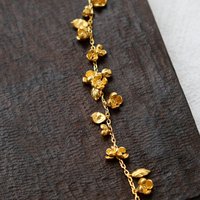 Classic Creative New in Chinese style Retro Osmanthus Bracelet for women Accessories Unique Fashion flower Bracelets Jewelry