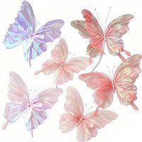 1pcs 19.69inch Giant 3D Artificial Butterfly Decorations Realistic Butterflies for Wedding Birthday Home & Outdoor Event Decor