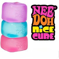 2026 New NeeDoh Cooling Cube Sensory Toy Super Soft Stress Relief Squeeze Fidget Toy, Non-Toxic Gift for Kids Adults
