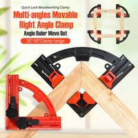 Cadres de pinces pour menuisiers, outils domestiques, fixateur de Louvain, multi-angle, installateur de poinçonnage, outil à main, menuiserie, amélioration du matériel en bois