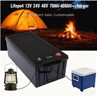 LiFePo4 Battery48V 12V 24V 100Ah-400Ah Lithium Iron Phosphate Solar Boat Inverter Golf Cart Battery for Renewable Energy Systems