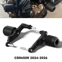 GBRacing Motorcycle Frame Sliders Fit For CB650R CBR650R E-Clutch 2024 2026 Aluminum Motorcycle Sliders Engine Fairing Guard Bar
