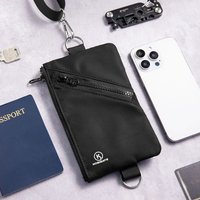 Kosibate Crossbody Phone Wallet Bag with Adjustable Lanyard – Multi-Pocket Travel Neck Pouch for Passport, Cards, Key and Cash