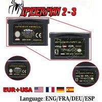 GBA Game Card Series 32 Bit Video SPIDER MAN 3 Game Cartridge Console Card For GBA/SP/DS
