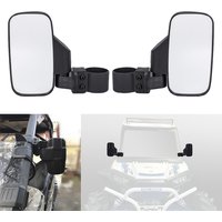 UTV 1.75" 2" MirrorsSide Rear View Mirrors w/ Free Rivets for Can Am Maverick X3 for Polaris RZR 800 900 1000 RZR PRO XP 2020