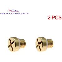 2PCS Radiator Hose Bleed Vent Screw Plug Bleeding For BMW 3 Series E30 E36 E46 Mini Cooling System Brass Screw Accessories