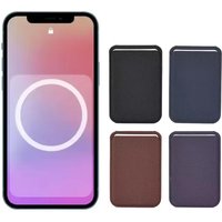 Techwoven For Magsafe Card Holder Wallet For iPhone 17 16 15 Pro Max ID Credit Card Strong Magnetic Leather Case With Animation