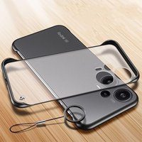 Dünne Dünne Fall Für Poco F5 Fall Magnetische Ring Telefon Abdeckung Für Xiaomi Poco F5 5G Funda Stilvolle Einfache matte Transparente Stoßstange