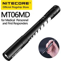 NITECORE MT06MD Medical Pen Flashlight First Aid Led Pen Lantern Pocket Penlight for Doctor Nurse Outdoor Emergency, AAA Battery