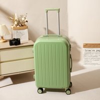 Luggage 2025 new suitcase men's and women's travel suitcase small password box silent wheel sturdy leather suitcase
