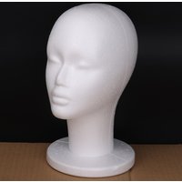 Fashion Female model head Foam Mannequin Hat Cap Wig Women Head Display Holder Model Training Head Mannequins