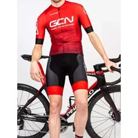 AliExpress 2024 GCN Team Cycling Jersey Set Summer Breathable Road Bicycle Suit Riding Uniform Bike MTB Clothing PRO Sports Cycling Kits