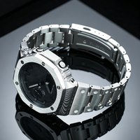 Stainless Steel Case & Strap Mod Kit For Casio G-SHOCK Farm Oak GA-2100 GA-2110 GA-B2100 Series Men Metal New Upgrade Modified image 4