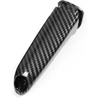 Car Carbon Fiber Color Handbrake Brake Handle Cover for BMW Universal E46 E90 E92 E60 E61 F20 F30 F22 Series Gear Shift Knob