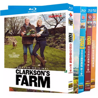 Clarkson’s Farm Seasons 1–4 Blu-ray Documentary Box Set with Chinese English Korean Japanese French and Spanish Subtitles